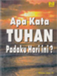 Image of Apa Kata Tuhan Padaku Hari Ini?