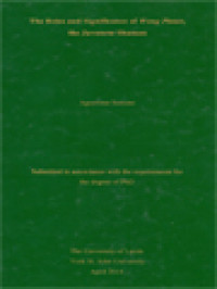 Image of The Roles And Significance Of Wong Pinter The Javanese Shaman