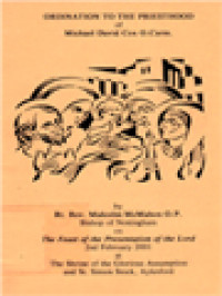 Image of Ordination To The Priesthood Of Micahel David Cox, O.Carm