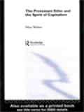 The Protestant Ethic And The Spirit Of Capitalism