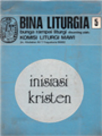 Image of Bina Liturgia 5: Inisiasi Kristen