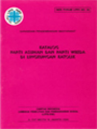 Image of Katalog Panti Asuhan Dan Panti Wreda Di Lingkungan Katolik: Sarasehan Pengembangan Masyarakat
