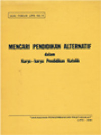 Image of Mencari Pendidikan Alternatif Dalam Karya-Karya Pendidikan Katolik