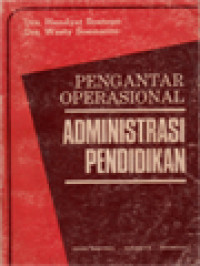 Image of Pengantar Operasional Administrasi Pendidikan