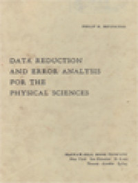 Image of Data Reduction And Error Analysis For The Physical Sciences