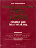 Undang-Undang PPh 1994: Catatan Dan Latar Belakang