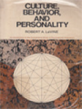 Culture, Behavior And Personality