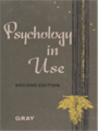 Image of Psychology In Use / J. Stanley Gray (Edited)