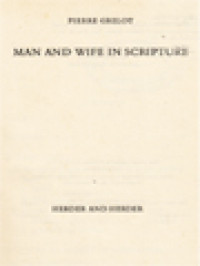 Image of Man And Wife In Scripture
