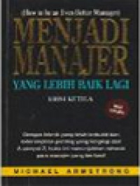 Image of Menjadi Manajer Yang Lebih Baik Lagi