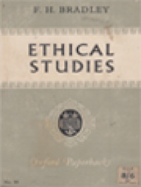 Image of Ethical Studies