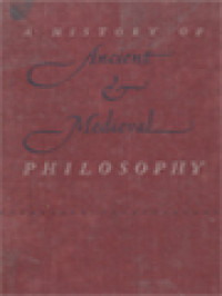 Image of A History Of Ancient & Medieval Philosophy