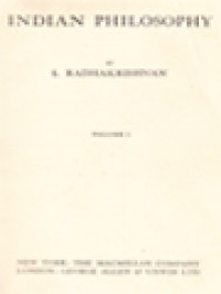Image of Indian Philosophy I