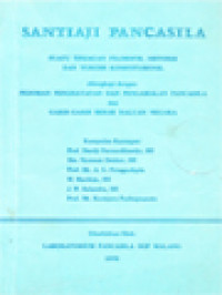 Image of Santiaji Pancasila: Suatu Tinjauan Filosofis Dan Yuridis Konstitusional