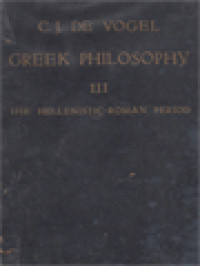 Image of Greek Philosophy III: The Hellenistic-Roman Period