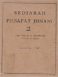 Image of Sedjarah Filsafat Junani II