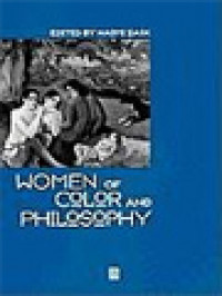 Image of Women Of Color And Philosophy / Naomi Zack (Edited)