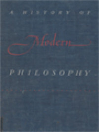 Image of A History Of Modern Philosophy