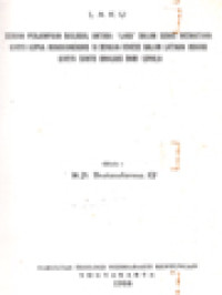 Image of Laku Sebuah Perjumpaan Dialogal Antara 'Laku' Dalam Serat Wedhatama Karya KGPAA Mangkunegoro IV Dengan Askese Dalam Latihan Rohani Karya Santo Ignasius Dari Loyola