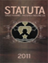 Image of Statuta Provinsi Ordo Karmel Indonesia 2011