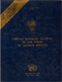 Image of United Nations Action In The Field Of Human Rights