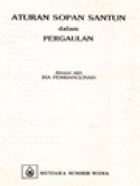 Image of Aturan Sopan Santun Dalam Pergaulan