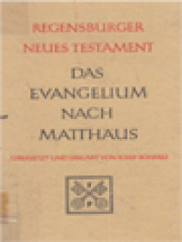 Image of Das Evangelium Nach Matthäus