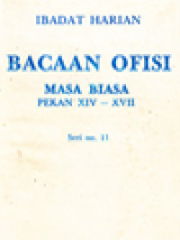 Image of Ibadat Harian: Bacaan Ofisi - Masa Biasa, Pekan XIV - XVII