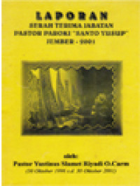 Image of Laporan Serah Terima Jabatan Pastor Paroki 