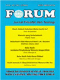 Image of Forum Filsafat: Masih Adakah Kebaikan (Belas Kasih) Itu? Manusia Yang Berbelaskasih, Belas Kasih Allah Menurut Henri J.M. Nouwen, Belas Kasih: Jembatan Penghubung Manusia Dengan Allah, Belas Kasih Pada Kaum Difabel, Kasih Semesta & Sikap Diskriminasi Menurut Mo Tzu