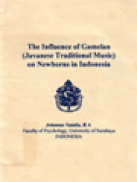 Image of The Influence Of Gamelan (Javanese Traditional Music) On Newborns In Indonesia