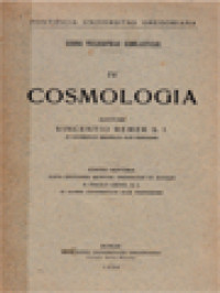 Image of Summa Philosophiae Scholasticae IV: Cosmologia