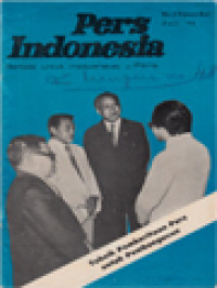 Image of Pers Indonesia: Teknik Pemberitaan Pers Untuk Pembangunan