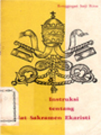 Image of Instruksi Tentang Ibadat Sakramen Ekaristi