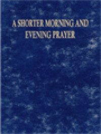 Image of A Shorter Morning And Evening Prayer: The Psalter Of The Divine Office