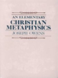 Image of An Elementary Christian Metaphysics