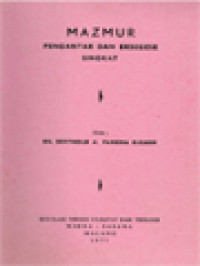 Image of Mazmur: Pengantar Dan Eksegese Singkat