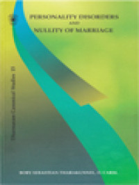 Image of Personality Disorders And Nullity Of Marriage