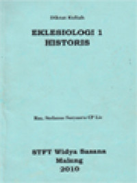 Image of Diktat Kuliah Eklesiologi 1: Historis