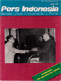 Image of Pers Indonesia: Konsensus PWI-Kejaksaan Agung