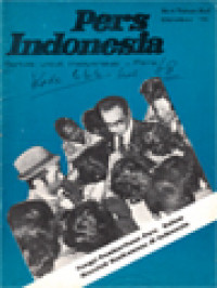 Image of Pers Indonesia: Fungsi Pemberitaan Pers Dalam Masalah Hankamnas Di Indonesia