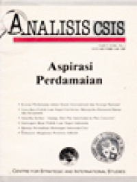 Image of Analisis CSIS: Aspirasi Perdamaian
