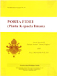 Image of Porta Fidei (Pintu Kepada Iman): Surat Apostolik Dalam Bentuk 