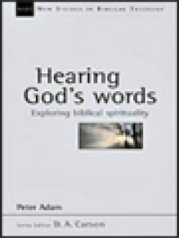 Image of Hearing God's Words: Exploring Biblical Spirituality