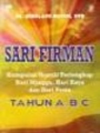 Image of Sari Firman: Kumpulan Homili Terlengkap Hari Minggu, Hari Raya Dan Hari Pesta (Tahun A,B,C)