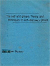 Image of The Self And Groups; Theory And Techniques Of Self-Discovery Groups