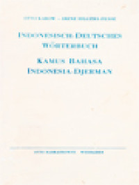 Image of Indonesisch-Deutsches Wörterbuch: Kamus Bahasa Indonesia-Djerman
