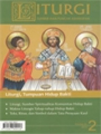 Image of Makna Liturgis Tahap-Tahap Hidup Bakti