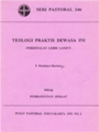 Image of Teologi Praktis Dewasa Ini - Pembangunan Jemaat