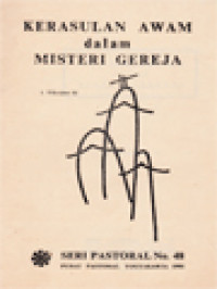 Image of Kerasulan Awam Dalam Misteri Gereja
